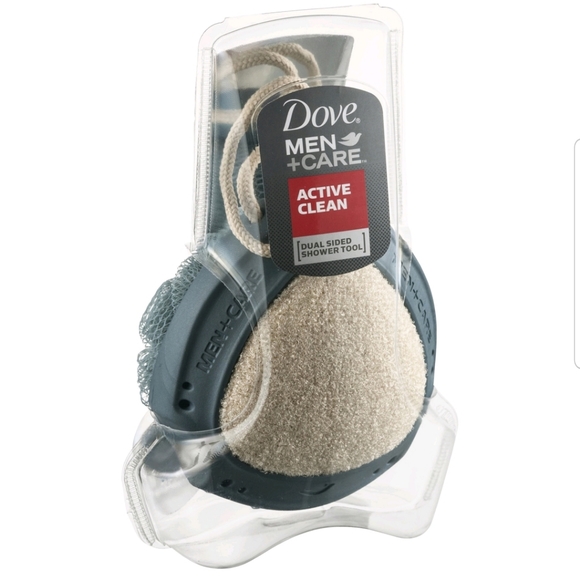 Dove Men+Care Dual Sided Shower Tool - NEW - Picture 2 of 6